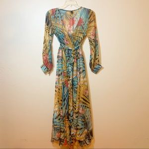 Low V-Neck Dress Wedding or Prom dress